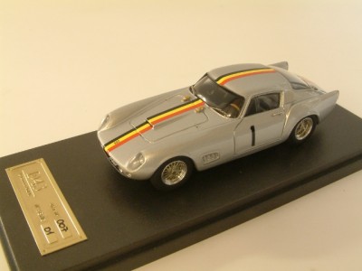 Ferrari 250 GT TDF #1 Montlhèry-Coupé du Salon 1958 Gendebien/Bianchi  1033GT - Standard Built 1:43